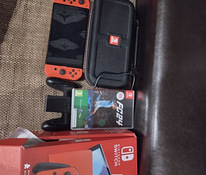 Продам новую Nintendo Switch Oled 2 +FIFA 24 и чехол , есть