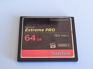 CF kaart Extreme Pro 64gb