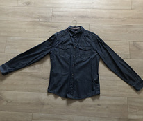 Рубашка "Armani Jeans" размер М Темно-Синяя