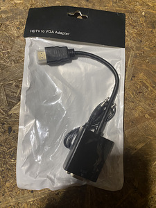 HDTV to VGA adapter