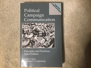 “Political Campaign Communication” London, 1995
