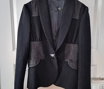 Roberto cavalli черный шерстяной пиджак M