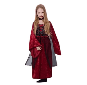 Средневековое платье/костюм ведьмы или вампира для ребенка