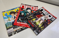 Журналы аниме, азиатские фильмы, манга, музыка, косплей