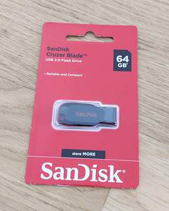 Новая флешка SanDisk 64 гб