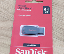 Новая флешка SanDisk 64 гб