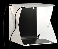 Разборный светодиодный световой короб для фотостудии 23 x 25