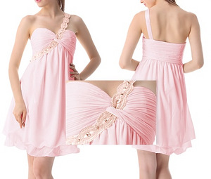Летнее платье розово-абрикосовое