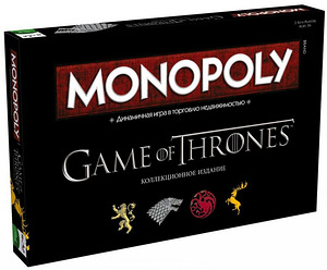 Монополия игра престолов monopoly настольная игра18+
