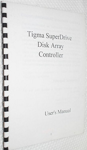 Tigma SuperDrive инструкция