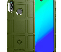 Huawei P Smart S, чехол, цвет милитари зеленый