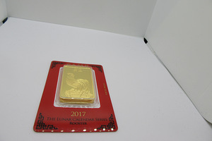 Uus-Pamp-Kukeaasta-kuldplaat-999,9-proov