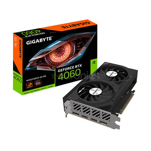 Gigabyte NVIDIA GeForce GeForce RTX 4060, 8 ГБ, GDDR6, 128 б