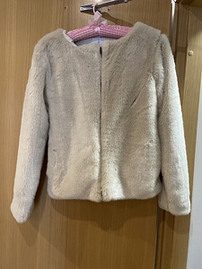 Искусственное пальто для девочки Okaidi 158см