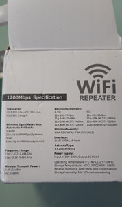 Беспроводной ретранслятор Wi-Fi 5G Гц, 1200 Мбит/с