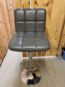 Барный стул из искусственной кожи