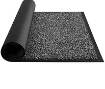 МНОГО! Придверный коврик Mibao 40x60см чёрно-серый