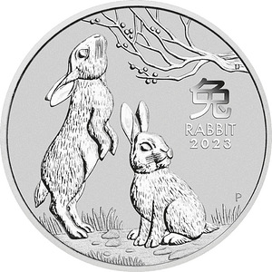 Lunar 1oz Series III Rabbit 2023