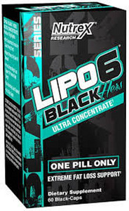 Lipo-6 Black Hers, ультраконцентрированный жиросжигатель