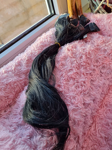 Наращивание волос славянской лентой