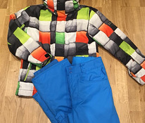 Quiksilver зимняя куртка и брюки р.S (10),10-11л
