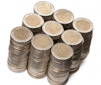 2 Евро юбилейные монеты (некоторые UNC, особенно последние)