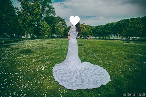 Свадебное платье, размер 32-34