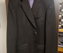 Мужской костюм и брюки (черный)
