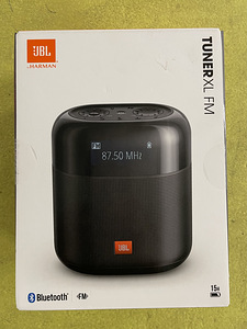 JBL Tuner XL - Bluetooth kaasaskantav raadio/kõlar must, uus