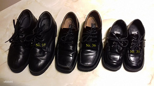 Черные туфли на мальчика 3 пары