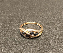 Золотое кольцо с бриллиантами 585 проба (№1115)