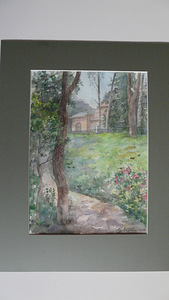 Akvarell mattel Vana park 33.5 * 24.0