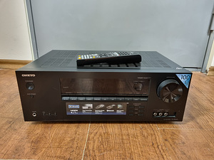 Аудио-видео ресивер onkyo TX-SR343, BT, USB, 4K