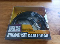 Notebook numerical cable lock SÜLEARVUTI LUKK