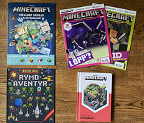 Minecraft raamat, ajakirjad, värviraamat…