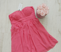 Розовое вечернее платье, размер 36, новое