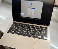 MacBook Air M2, 8 GB, 256 GB ideaalkorras, garantii
