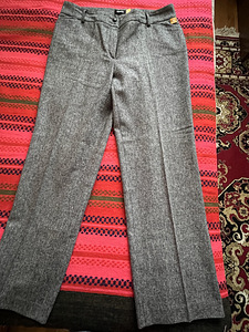 Naiste püksid, hall, suurus 46 lühikesed kurz