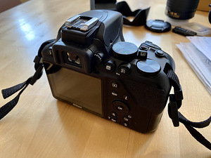 Nikon D3500 kit + kaamerakott