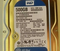 3,5" kõvaketas WD_BLUE_500GB HDD