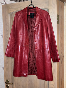 Кожаный пиджак, размер S