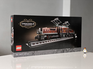 Lego 10277 Crocodile Locomotive Лего Локомотв Крокодил Train