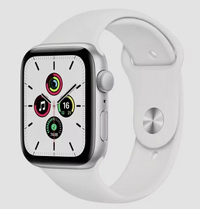 Apple Watch SE 44mm LTE Silver Uueväärne Aku 100%