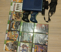 Xbox 360 E 1538 Blue Teal Special Limited Edition Console 50