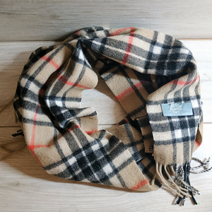Стильный фирменный натуральный шарф - 100 % мягкая шерсть
