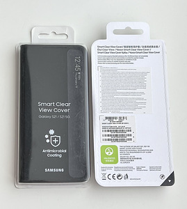 Samsung Galaxy S21 Smart Clear View Cover Black/Light Grey