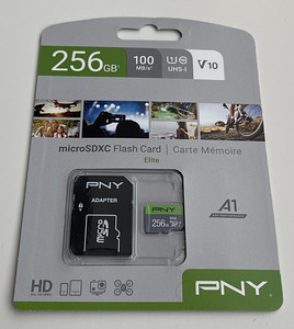 PNY MicroSDXC Elite Flash Card 256GB