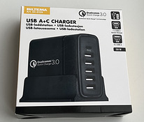 Biltema USB charging station with 6 ports