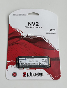 Kingston SNV2S SSD 2 TB, NV2 PCIe 4.0 NVMe