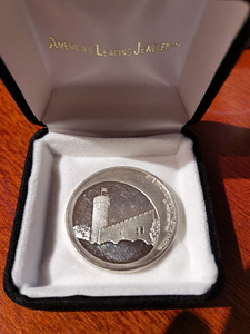 Серебряная монета башня длинный Герман 1154 г.